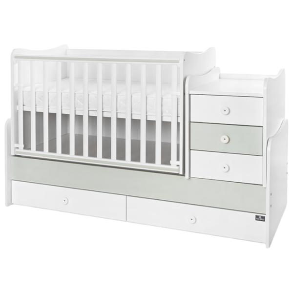 Pat pentru copii Lorelli BED MAXI PLUS NEW 0 luni - 14 ani / Green photo 5