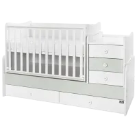 Детская кровать Lorelli BED MAXI PLUS NEW 0 месяцев - 14 лет / Зеленый photo 5