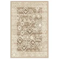 Covor Covoare Ungheni Delta Beige Brown / Lână