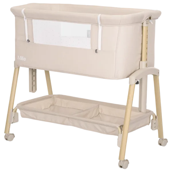 Pat pentru copii Lorelli Crib Millie 0 luni - 2 ani / Beige photo 1