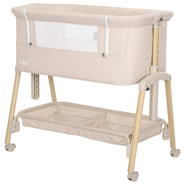 Pat pentru copii Lorelli Crib Millie 0 luni - 2 ani / Beige photo 1