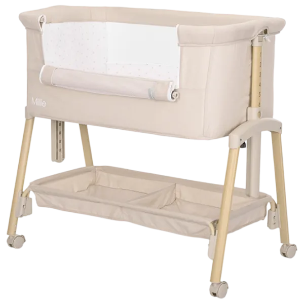 Pat pentru copii Lorelli Crib Millie 0 luni - 2 ani / Beige photo 2