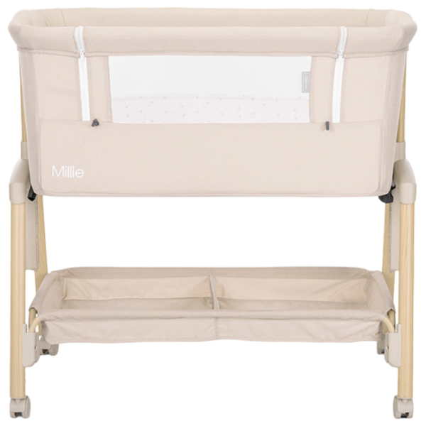 Pat pentru copii Lorelli Crib Millie 0 luni - 2 ani / Beige photo 3