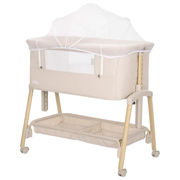 Pat pentru copii Lorelli Crib Millie 0 luni - 2 ani / Beige photo 4