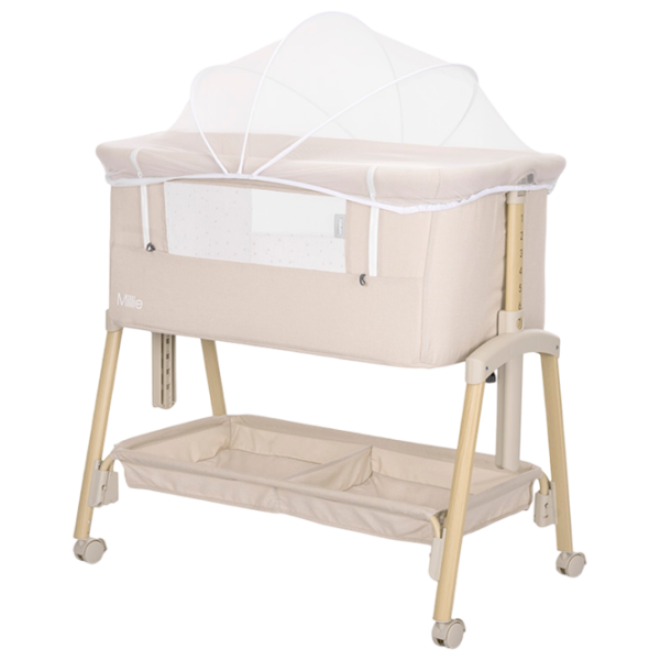 Pat pentru copii Lorelli Crib Millie 0 luni - 2 ani / Beige photo 4