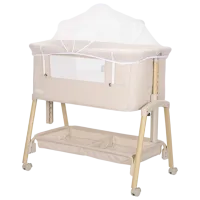 Детская кровать Lorelli Crib Millie 0 месяцев - 2 года / Бежевый photo 4