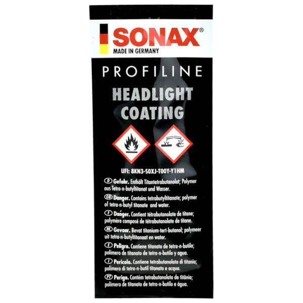 Ceară Sonax Profiline Headlight Coating UV-filter Plastic / faruri photo 2 Ceară Sonax Profiline Headlight Coating UV-filter Plastic / faruri photo 2