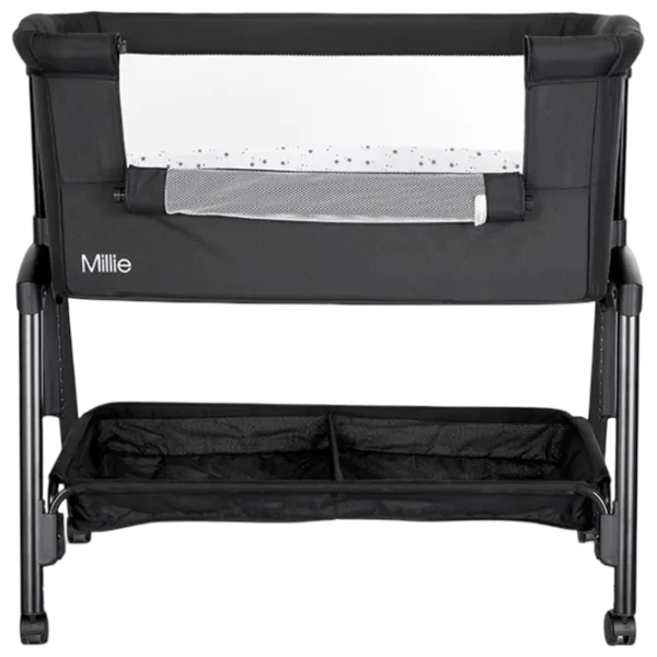 Pat pentru copii Lorelli Crib Millie 0 luni - 2 ani / Black photo 2