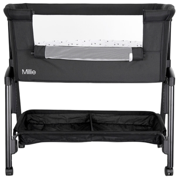 Pat pentru copii Lorelli Crib Millie 0 luni - 2 ani / Black photo 2