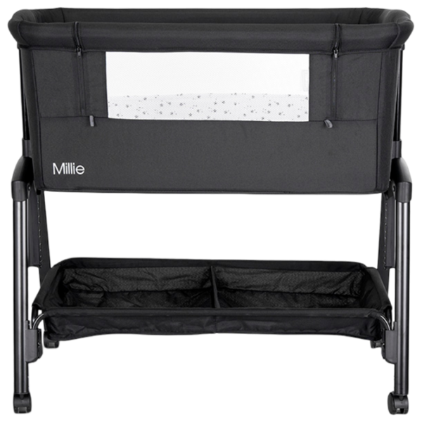 Pat pentru copii Lorelli Crib Millie 0 luni - 2 ani / Black photo 3
