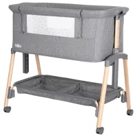 Детская кровать Lorelli Crib Millie 0 месяцев - 2 года / Серый