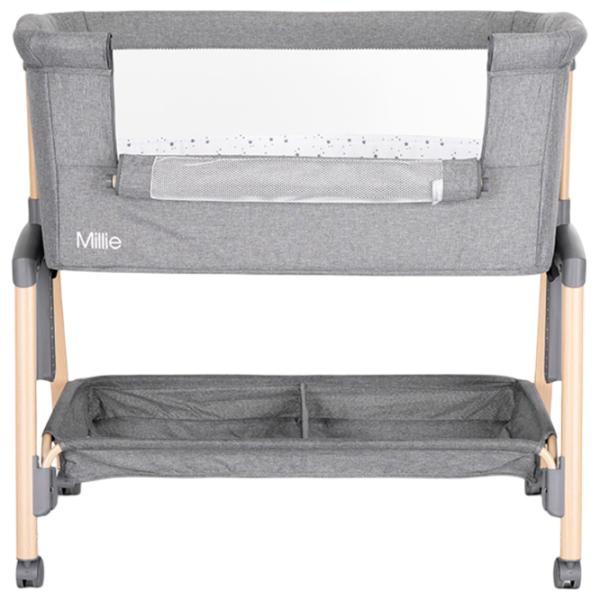 Pat pentru copii Lorelli Crib Millie 0 luni - 2 ani / Gray photo 2