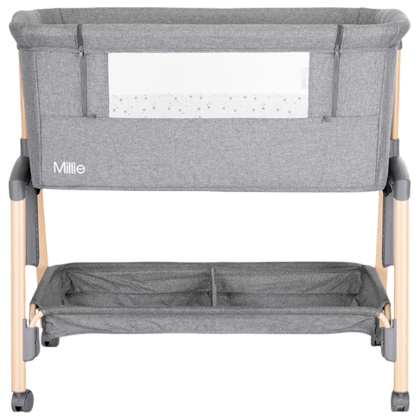 Pat pentru copii Lorelli Crib Millie 0 luni - 2 ani / Gray photo 3