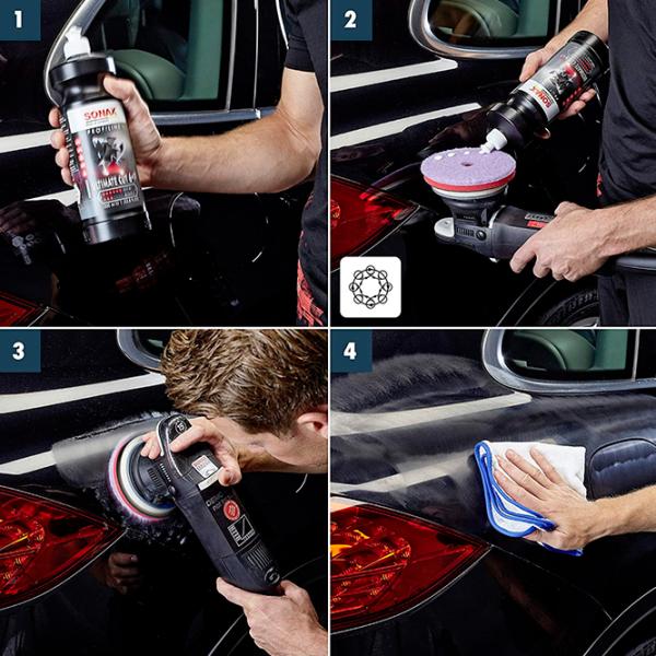 Polirol Sonax Profilime Ultimate Cut 6+3 Plastic / Pentru lustruit photo 3