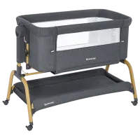 Детская кровать Glamvers Bella 0 месяцев - 6 месяцев / Серый