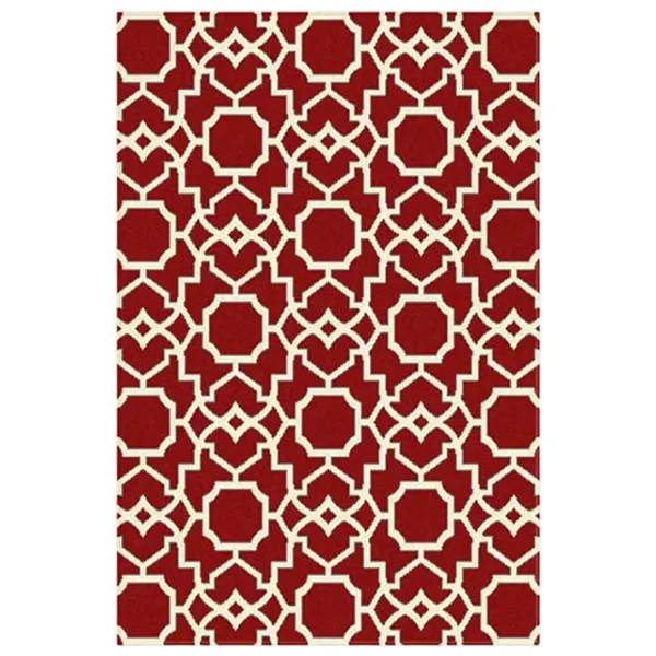 Covor Covoare Ungheni Matrix Beige Red / Frize photo 1 Covor Covoare Ungheni Matrix Beige Red / Frize photo 1