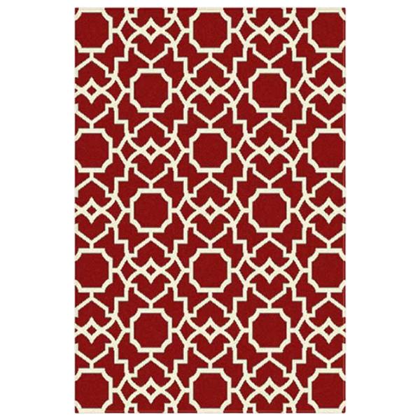 Covor Covoare Ungheni Matrix Beige Red / Frize photo 1 Covor Covoare Ungheni Matrix Beige Red / Frize photo 1
