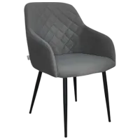 Кухонный стул Mobiland Rarra Anka 05 Ткань/ Grey Черный