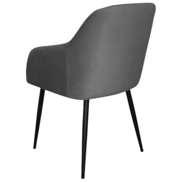 Кухонный стул Mobiland Rarra Anka 05 Ткань/ Grey Черный photo 3 Кухонный стул Mobiland Rarra Anka 05 Ткань/ Grey Черный photo 3