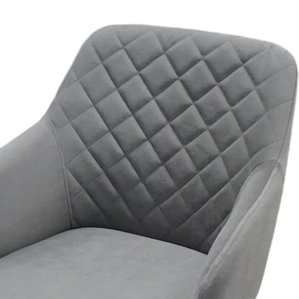 Кухонный стул Mobiland Rarra Anka 05 Ткань/ Grey Черный photo 4 Кухонный стул Mobiland Rarra Anka 05 Ткань/ Grey Черный photo 4