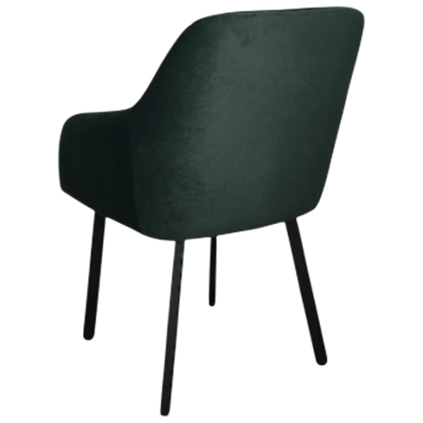 Scaun de bucătărie Mobiland Rarra Anka 08 Stofă/ Anthracite Black photo 2