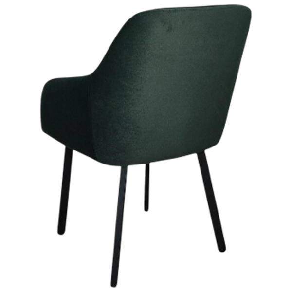 Scaun de bucătărie Mobiland Rarra Anka 08 Stofă/ Anthracite Black photo 2