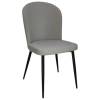 Кухонный стул Mobiland Barka Anka 04 Ткань/ Grey Черный