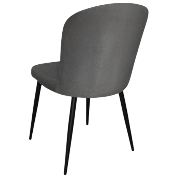 Scaun de bucătărie Mobiland Barka Anka 05 Stofă/ Dark Gray Black photo 3 Scaun de bucătărie Mobiland Barka Anka 05 Stofă/ Dark Gray Black photo 3