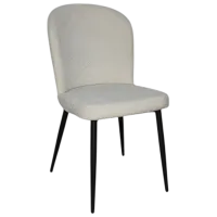 Кухонный стул Mobiland Barka Coco 02 Ткань/ Белый Черный