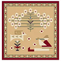 Ковер Covoare Ungheni Suvenire Bella Beige Red / Шерсть