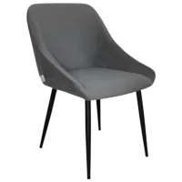 Кухонный стул Mobiland Putos Anka 05 Ткань/ Серый Черный