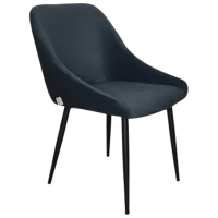 Scaun de bucătărie Mobiland Putos Anka 21 Stofă/ Blue Black