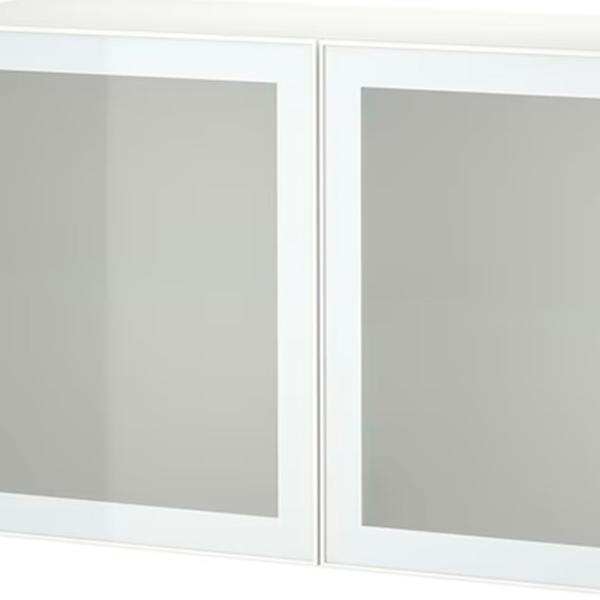 Dulap suspendat Ikea Besta White photo 2