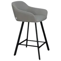 Барный стул Mobiland Mey Anka 04  Текстиль / Дерево / Grey