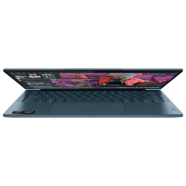 Lenovo Yoga Slim 7 14AKP10 Ryzen AI 7 350 / 32 GB / 1 TB / VGA Integrată / Teal photo 4 Lenovo Yoga Slim 7 14AKP10 Ryzen AI 7 350 / 32 GB / 1 TB / VGA Integrată / Teal photo 4