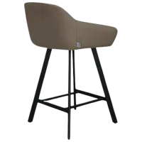 Барный стул Mobiland Mey Anka 06 Текстиль / Дерево / Коричневый photo 4