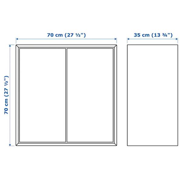 Dulap suspendat Ikea Eket Antracit photo 7 Dulap suspendat Ikea Eket Antracit photo 7