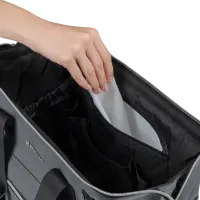 Geantă pentru mămici Kikka Boo Maxi 2025 Gray photo 6