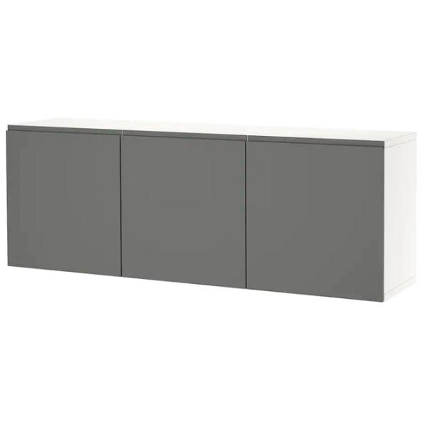 Навесные шкафы Ikea Besta Серый photo 1