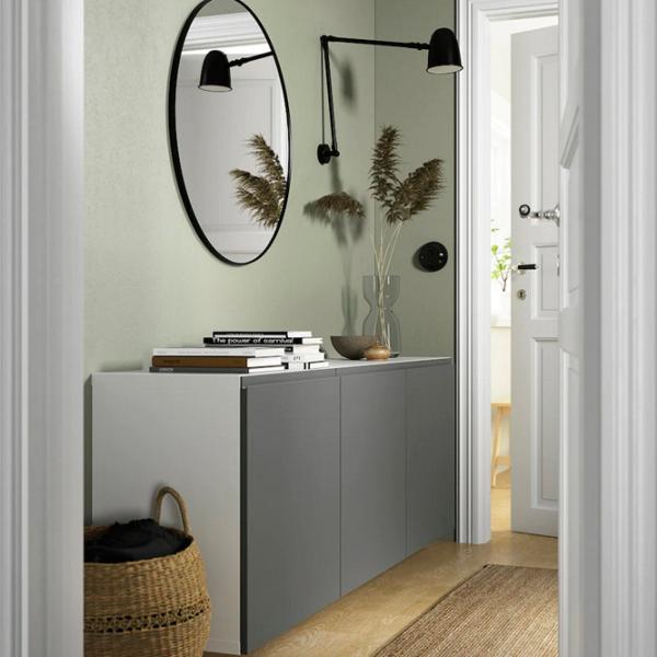 Навесные шкафы Ikea Besta Серый photo 3