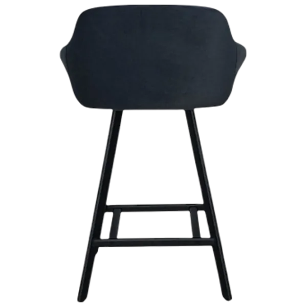 Scaun de bar Mobiland Mey Anka 21 Textil / Lemn / Dark Blue photo 5 Scaun de bar Mobiland Mey Anka 21 Textil / Lemn / Dark Blue photo 5