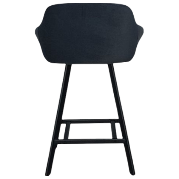 Scaun de bar Mobiland Mey Anka 21 Textil / Lemn / Dark Blue photo 5 Scaun de bar Mobiland Mey Anka 21 Textil / Lemn / Dark Blue photo 5