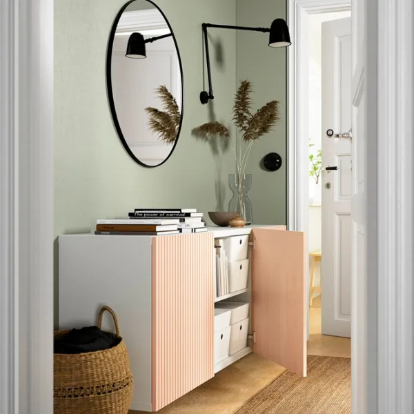 Навесные шкафы Ikea Besta Бежевый photo 3