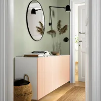 Dulap suspendat Ikea Besta Beige photo 4
