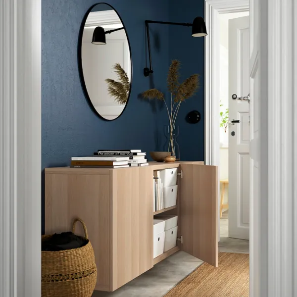 Навесные шкафы Ikea Besta Дуб Сонома photo 2 Навесные шкафы Ikea Besta Дуб Сонома photo 2