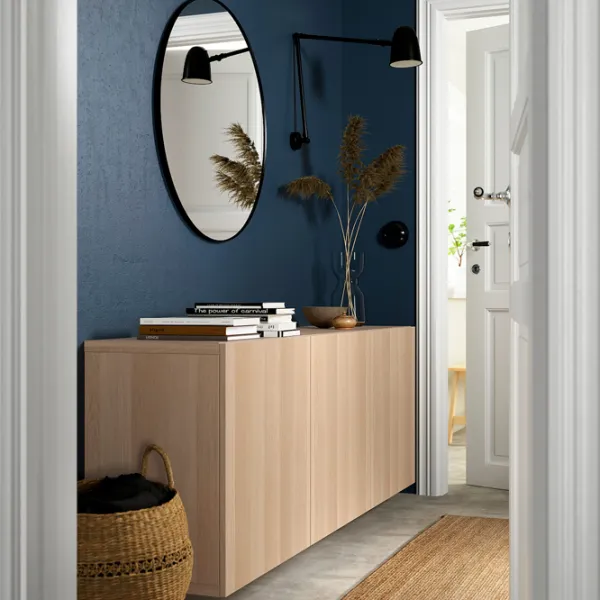 Навесные шкафы Ikea Besta Дуб Сонома photo 3 Навесные шкафы Ikea Besta Дуб Сонома photo 3