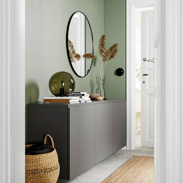 Dulap suspendat Ikea Besta Gray photo 4