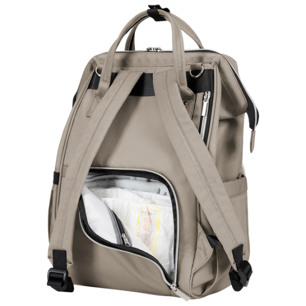 Rucsac pentru mămici Kikka Boo Siena 2025 Beige photo 4