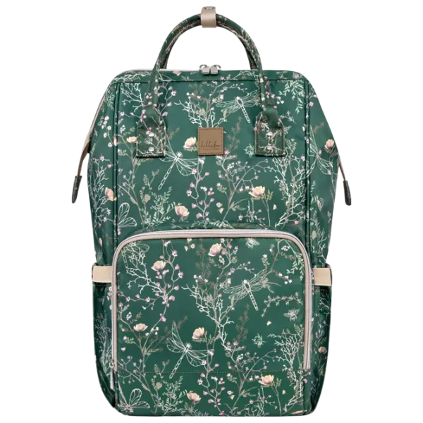 Rucsac pentru mămici Kikka Boo Siena Luxe Secret Deep Green photo 1