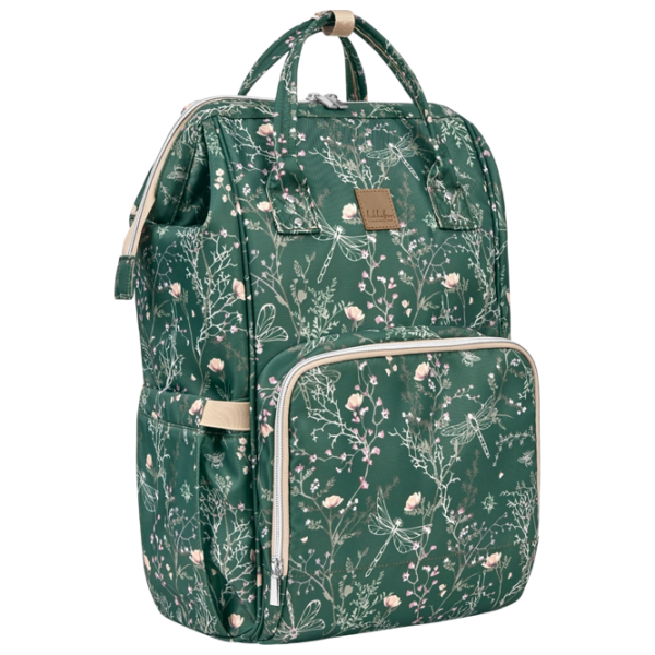 Rucsac pentru mămici Kikka Boo Siena Luxe Secret Deep Green photo 2
